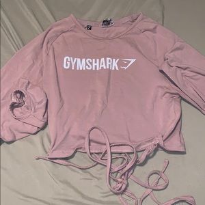 Gymshark crop top long sleeve